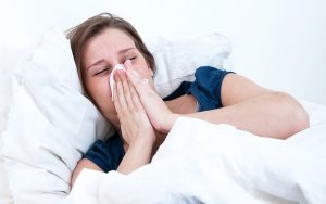 dry air causes winter-long colds