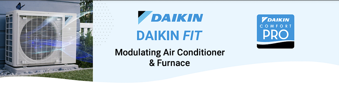 Daikin Fit Modulating Air Conditioner Furnace Atel Air